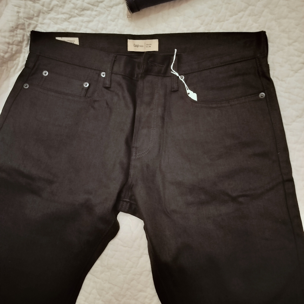 Gap Selvedge Black Jeans